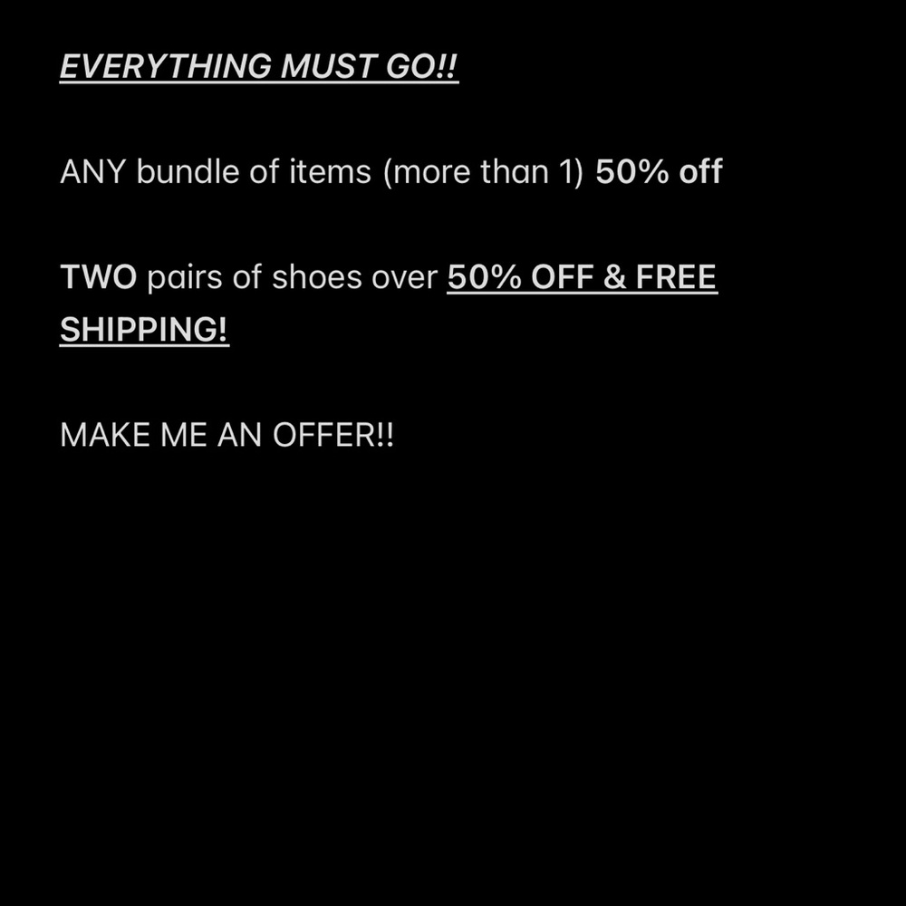 FREE SHIPPING ON ALL ITEMS!!